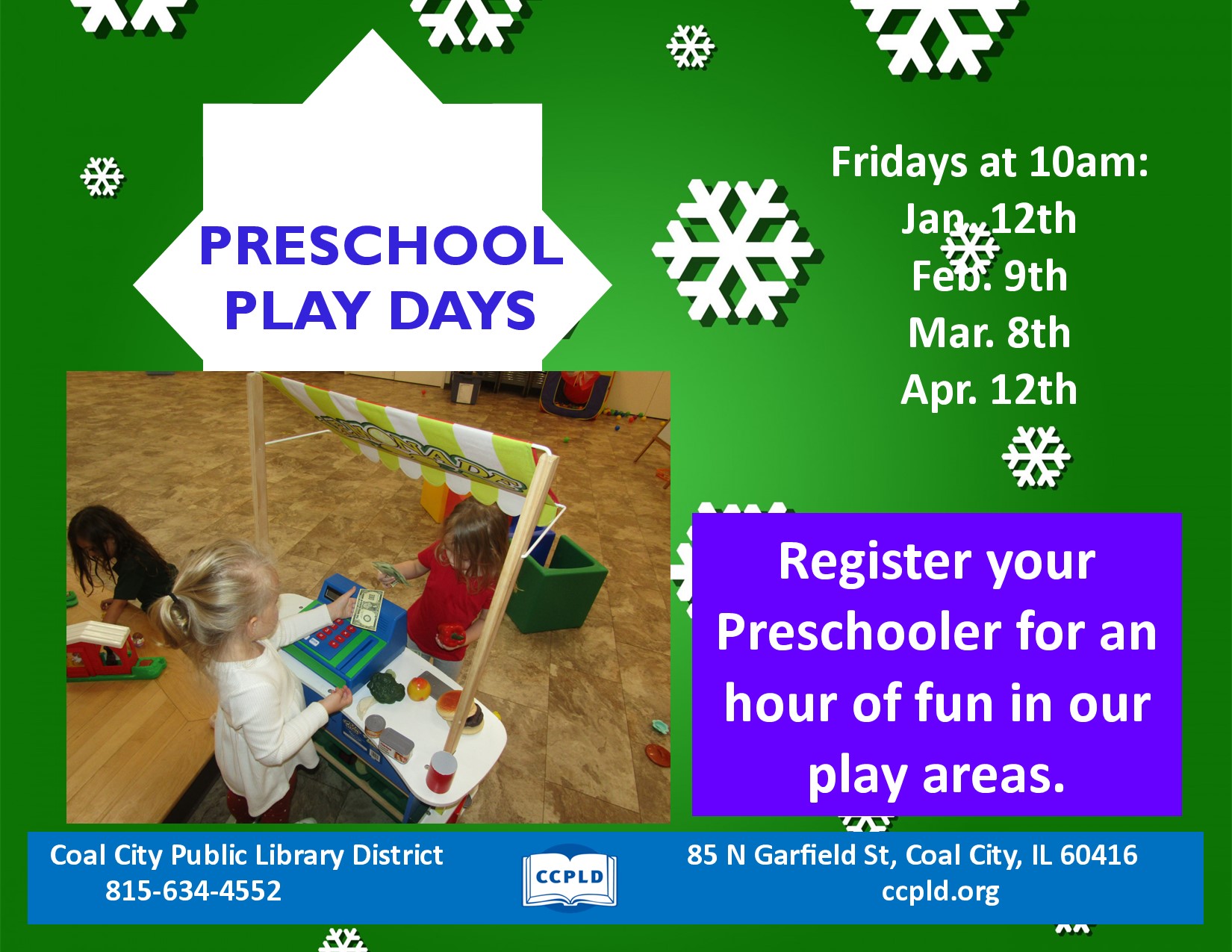 Preschool Play Days