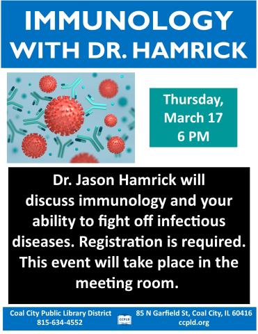 Immunology with Dr. Hamrick