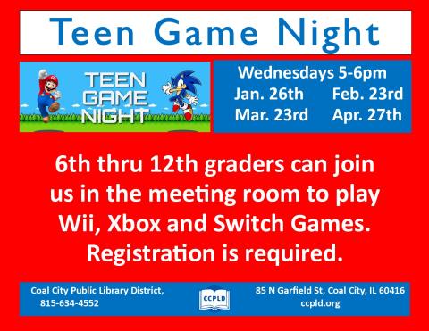 Teen Game Night