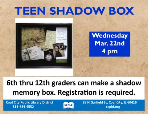 Teen Shadow Box