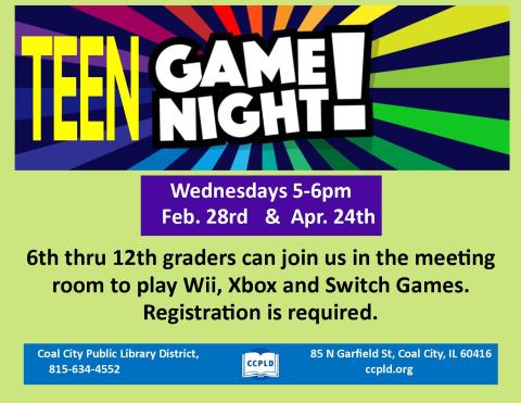 Teen Game Night