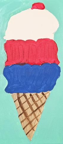 Mini Artists picture of an ice cream cone