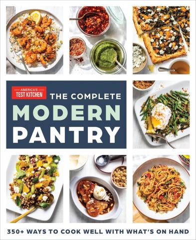 Book Cover for the Complete Modern Pantry cookbook