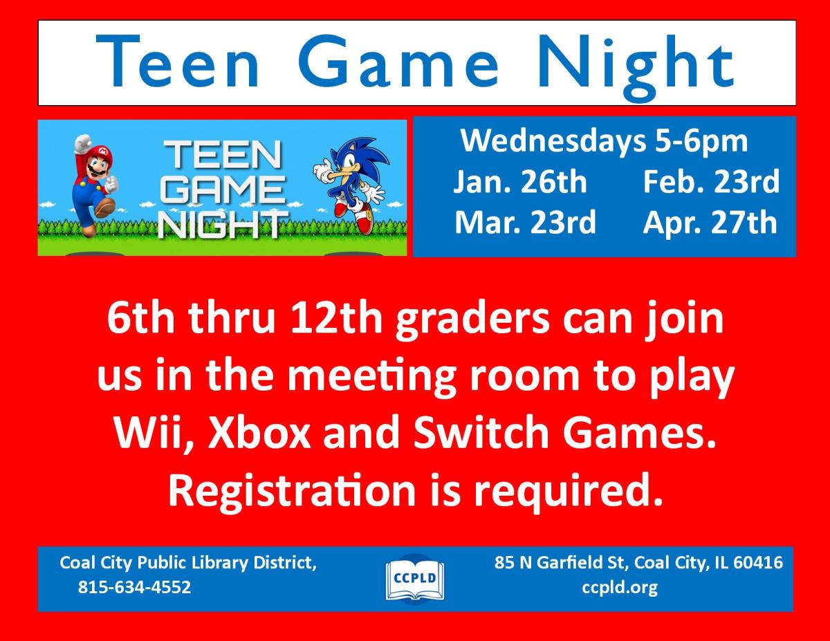 Teen Game Night