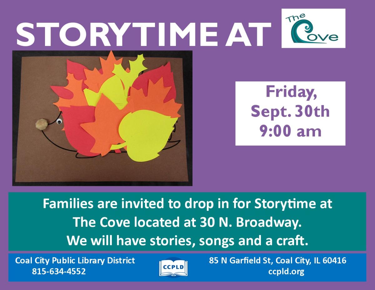 Storytime at the Cove