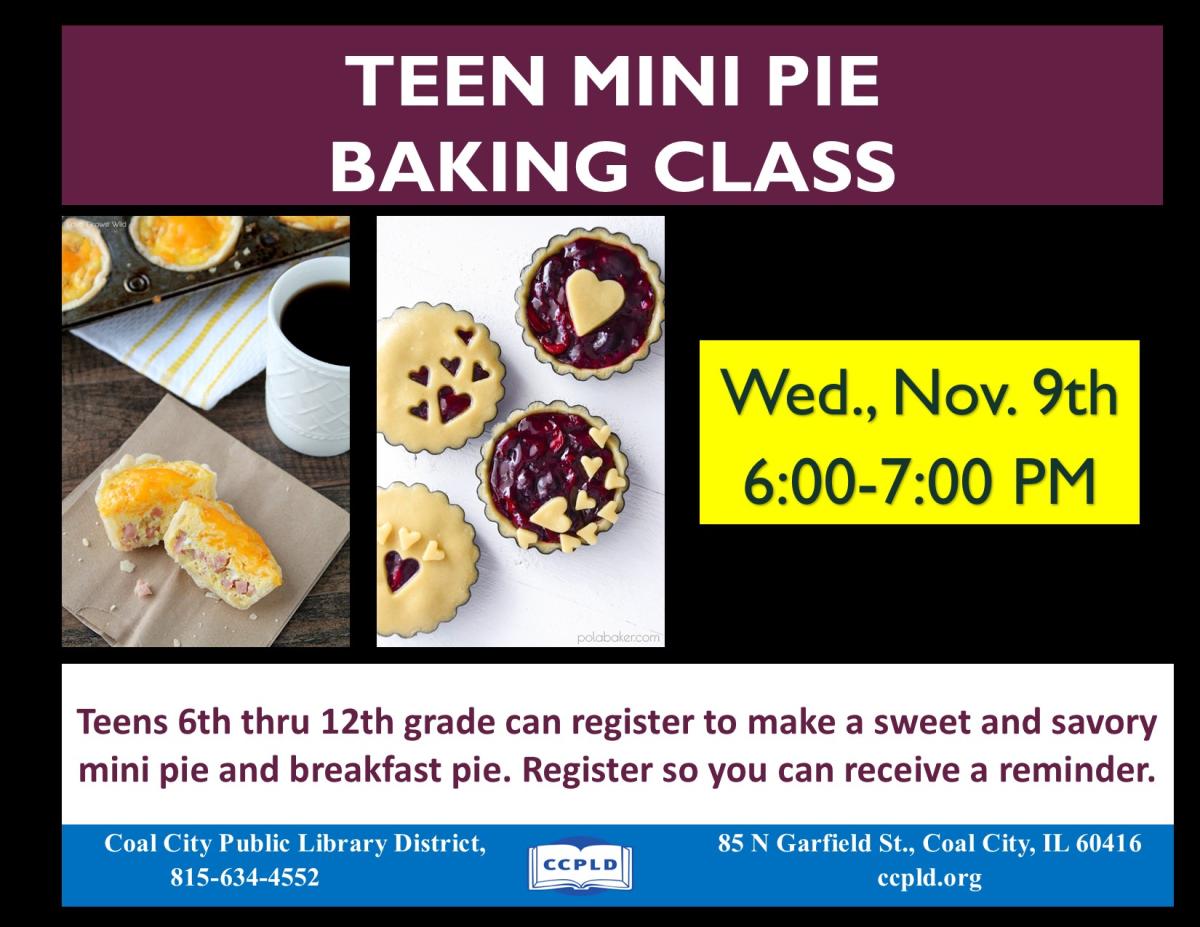 Teen Baking Class