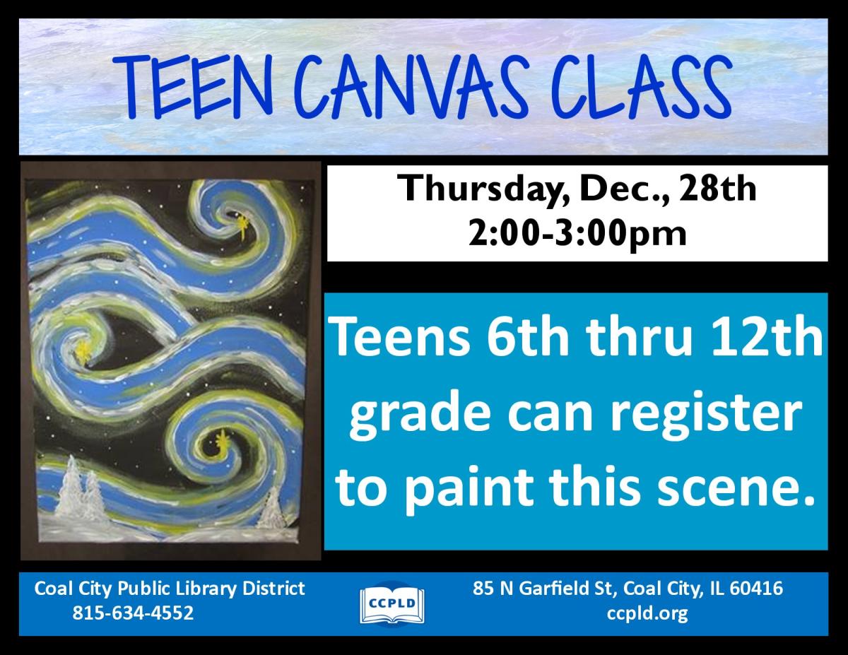 Teen Canvas Art