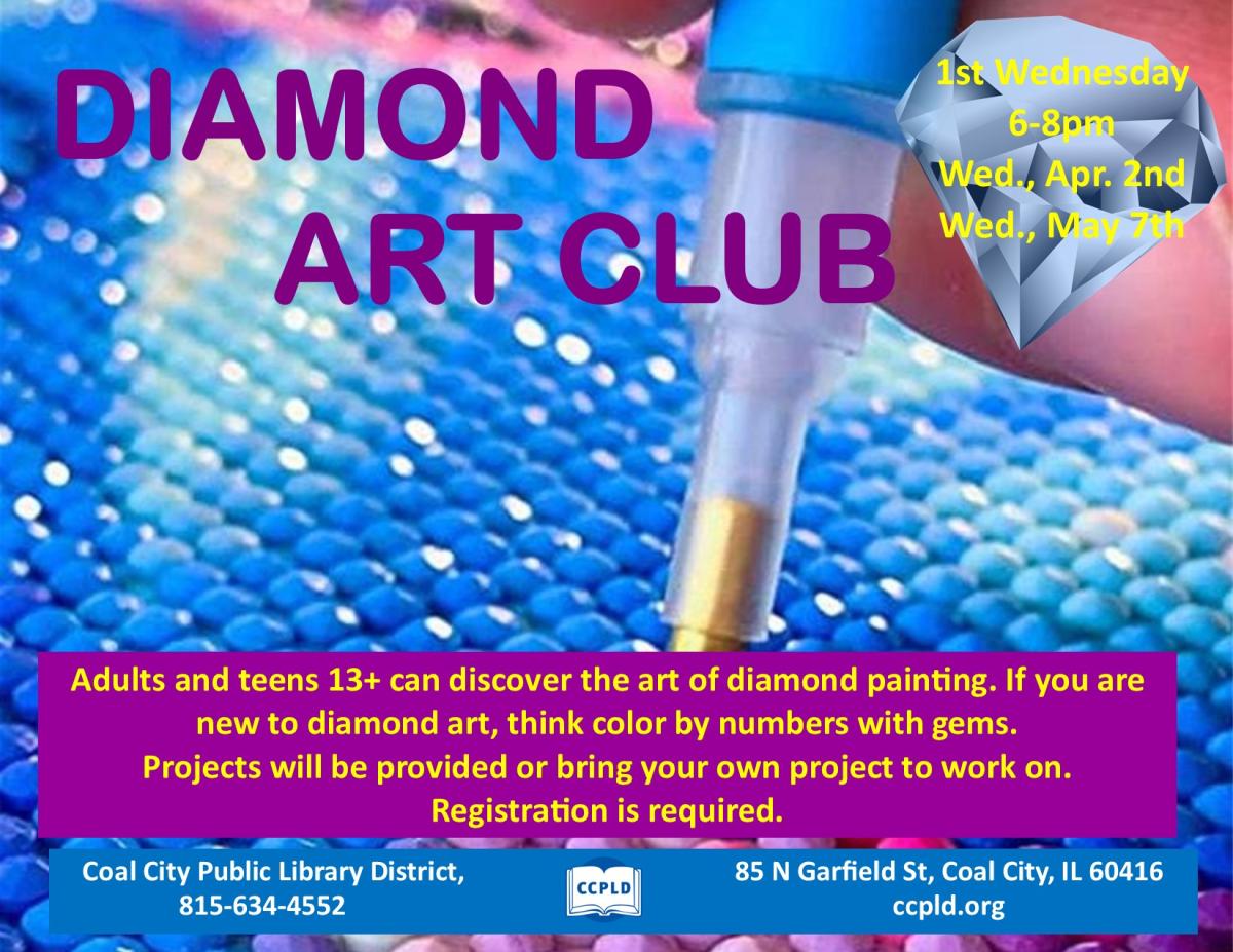Diamond Art Club project poster