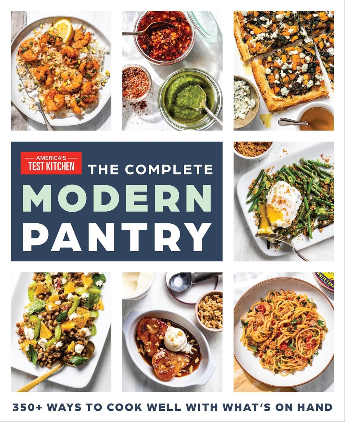 Book Cover for the Complete Modern Pantry cookbook